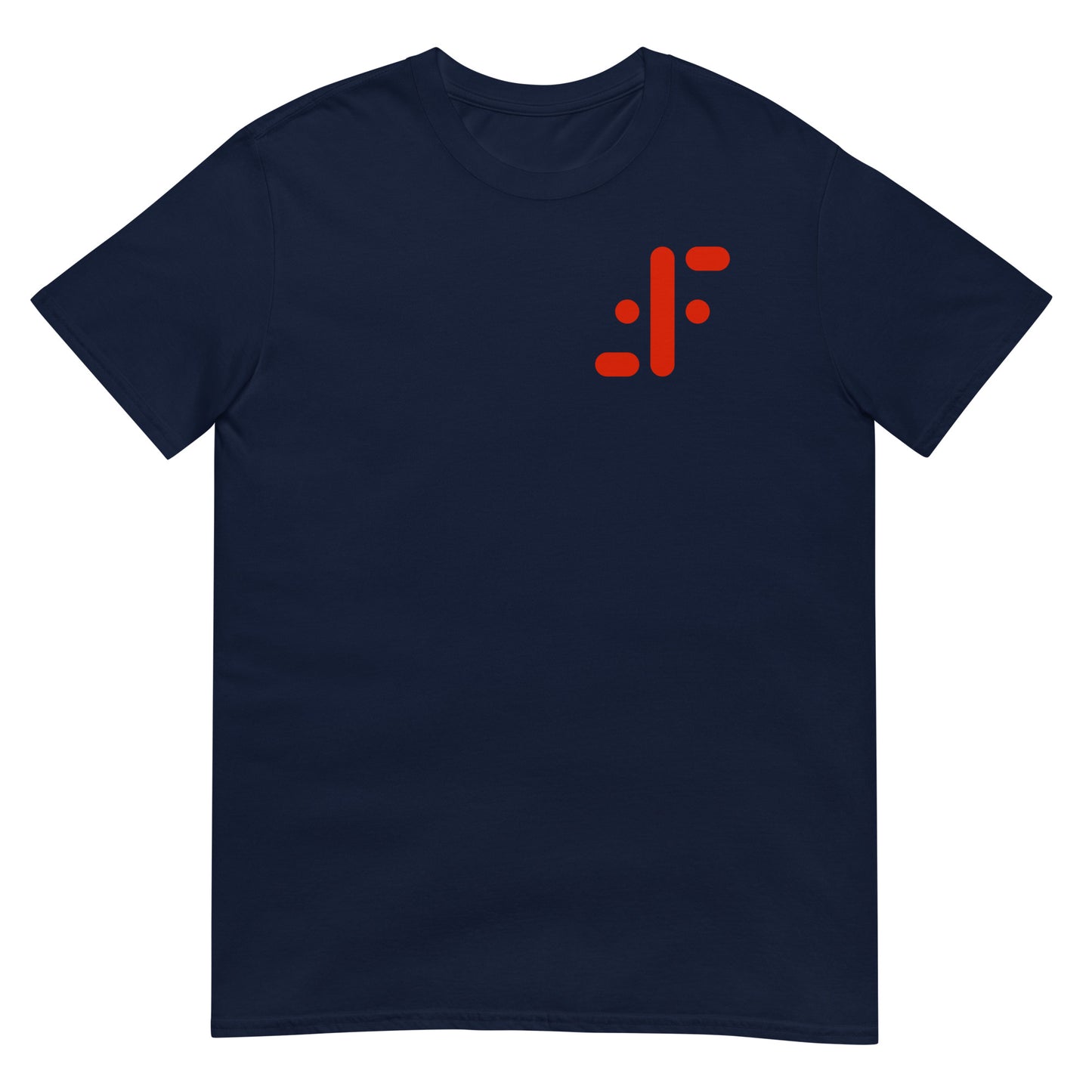 camiseta simbolo serie v azul marino