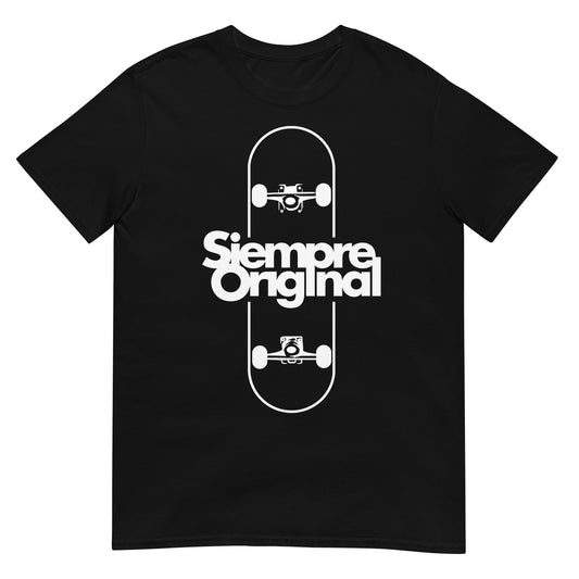 camiseta skate streetwear negra