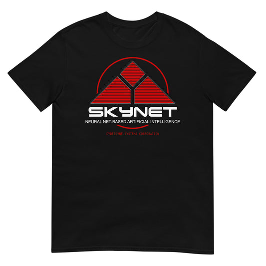 camiseta skynet terminator ia negra