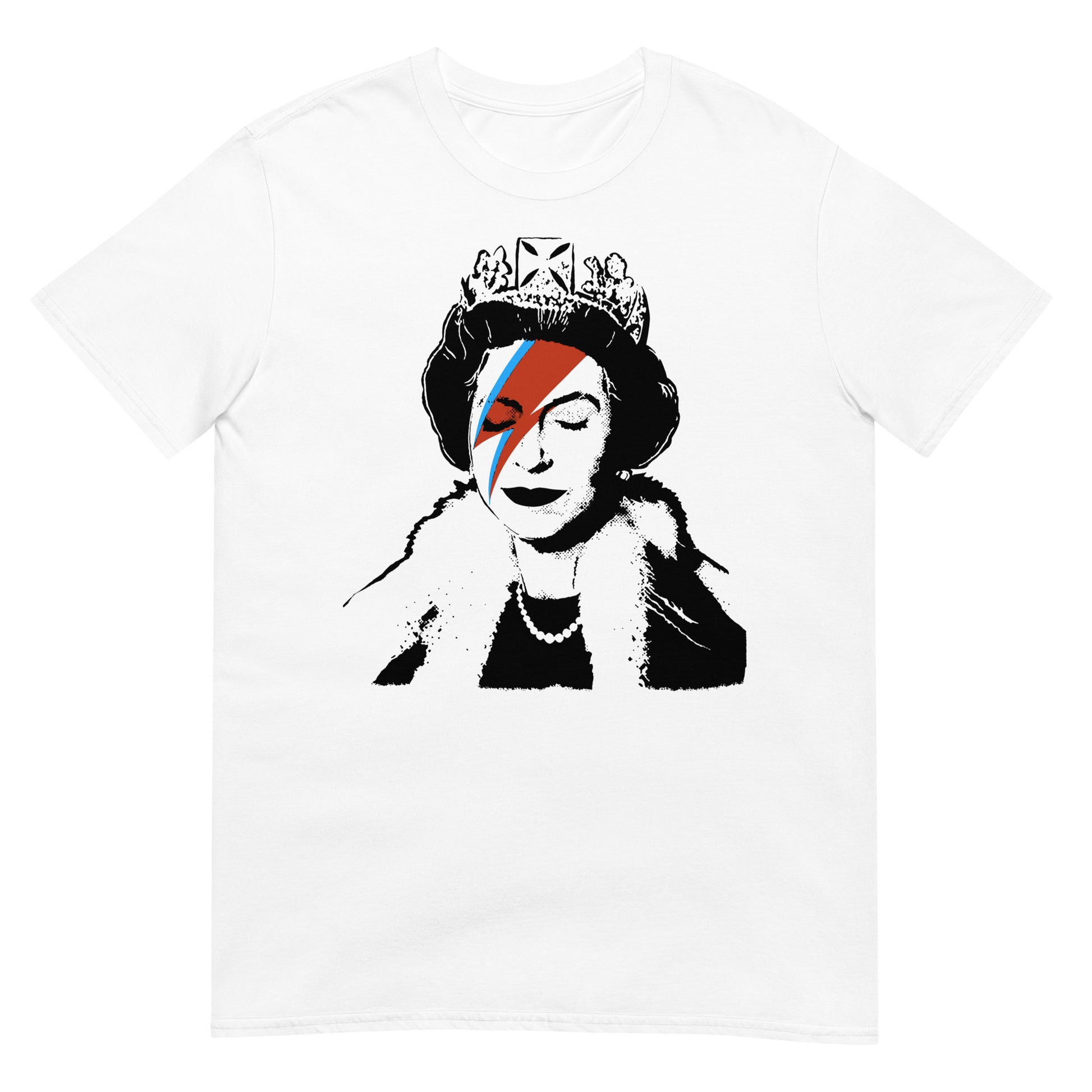 camiseta still sane banksy isabel bowie blanca