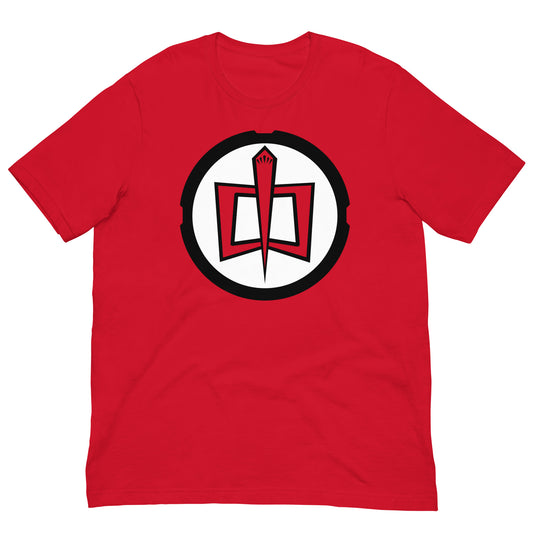 camiseta el gran heroe americano rojo