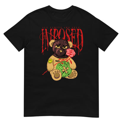 camiseta teddy bear all limits are self imposed siempre original urban en color negro