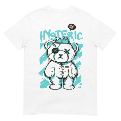camiseta teddy bear punk blanca