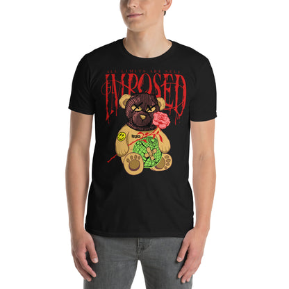 hombre con camiseta teddy bear urban negra