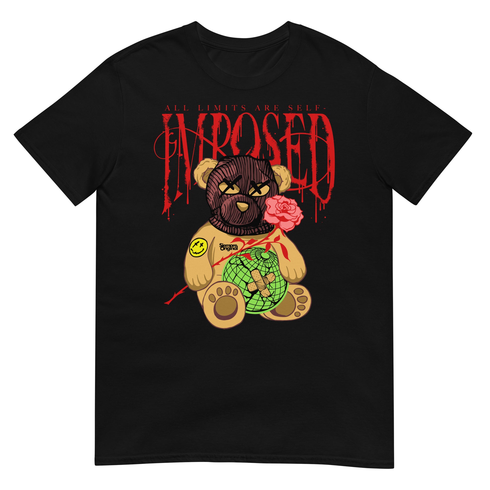 camiseta teddy bear urban negra