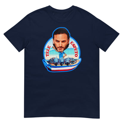 camiseta tele espeto fermin azul marino