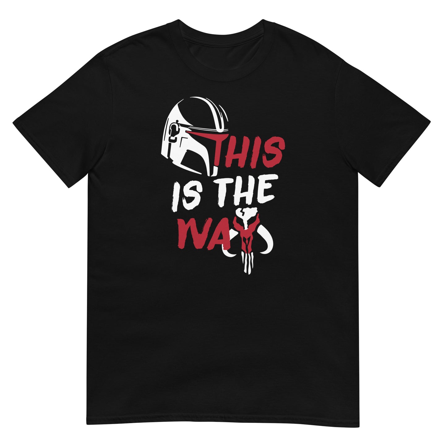 camiseta the mandalorian este es el camino this is the way en color negro