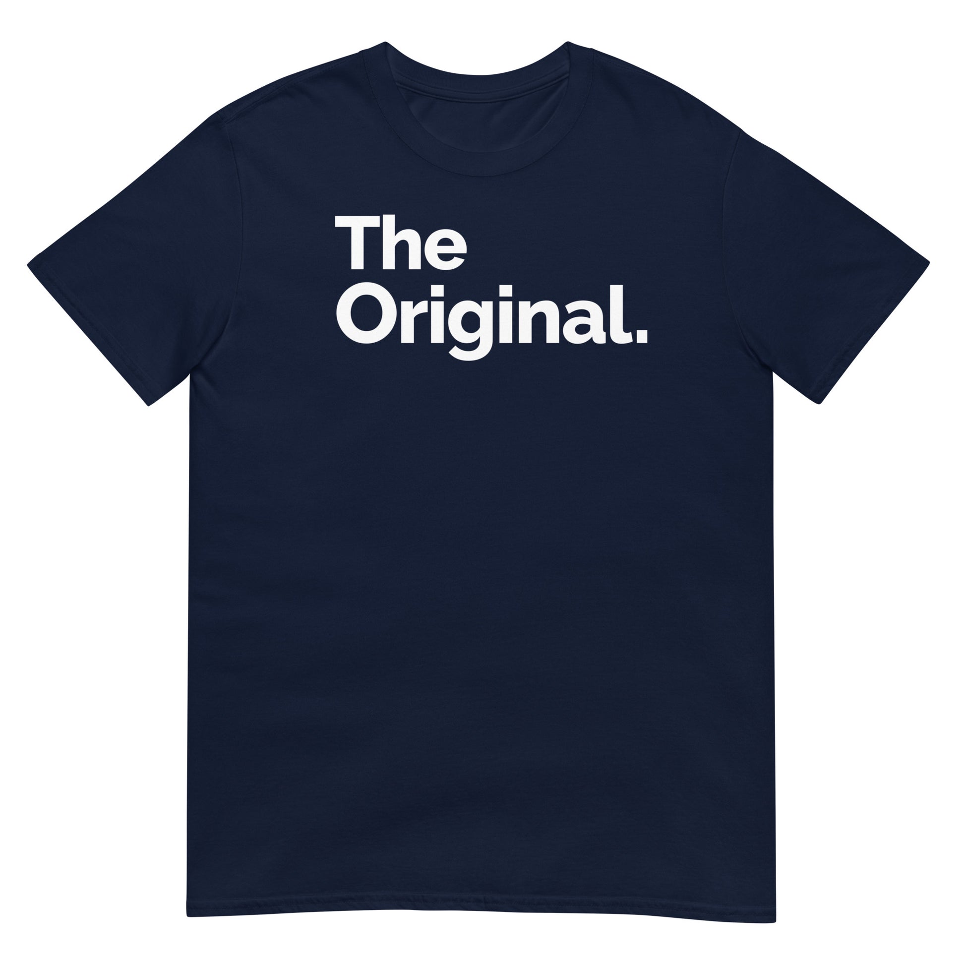 camiseta the original en color azul marino