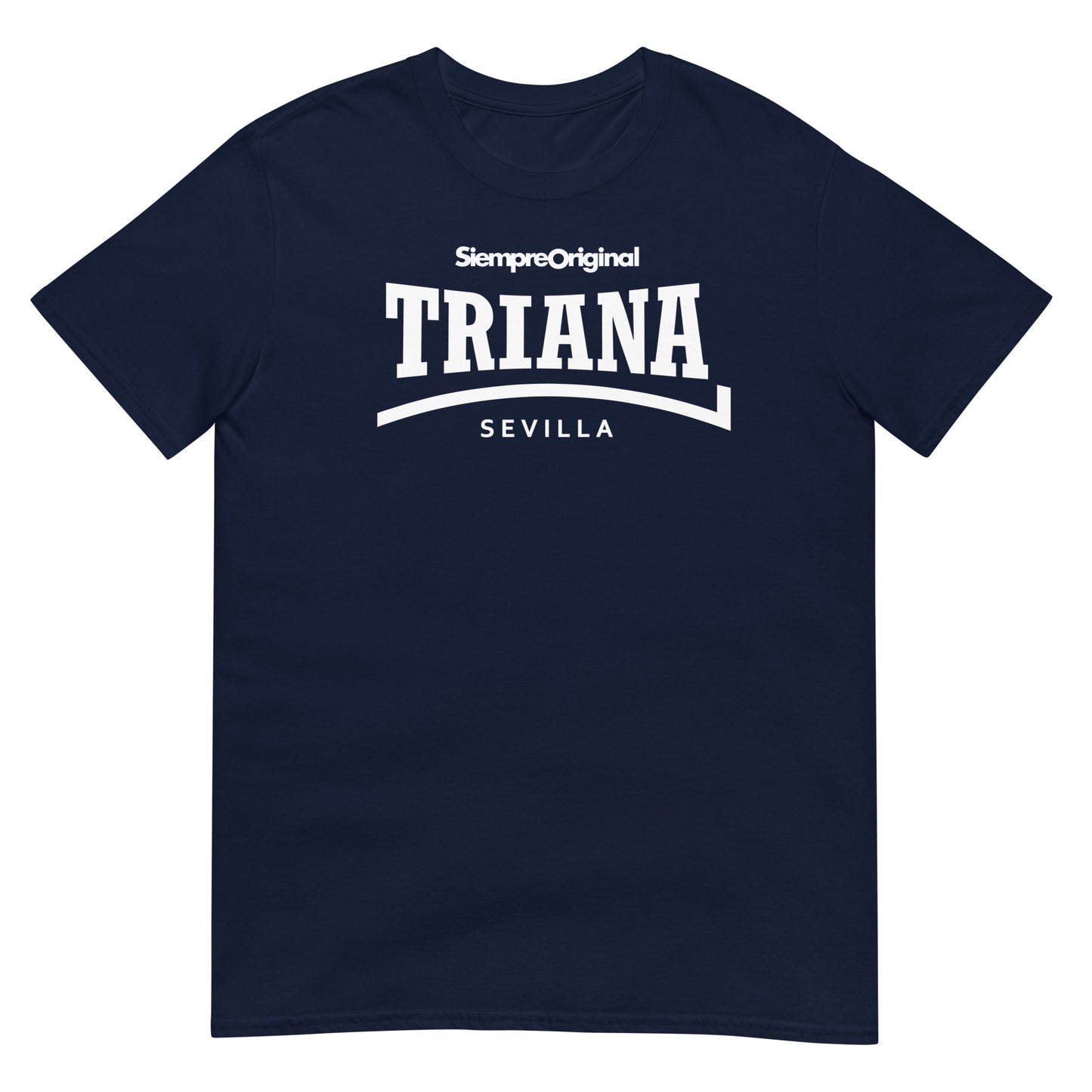 camiseta triana sevilla barrio azul marino