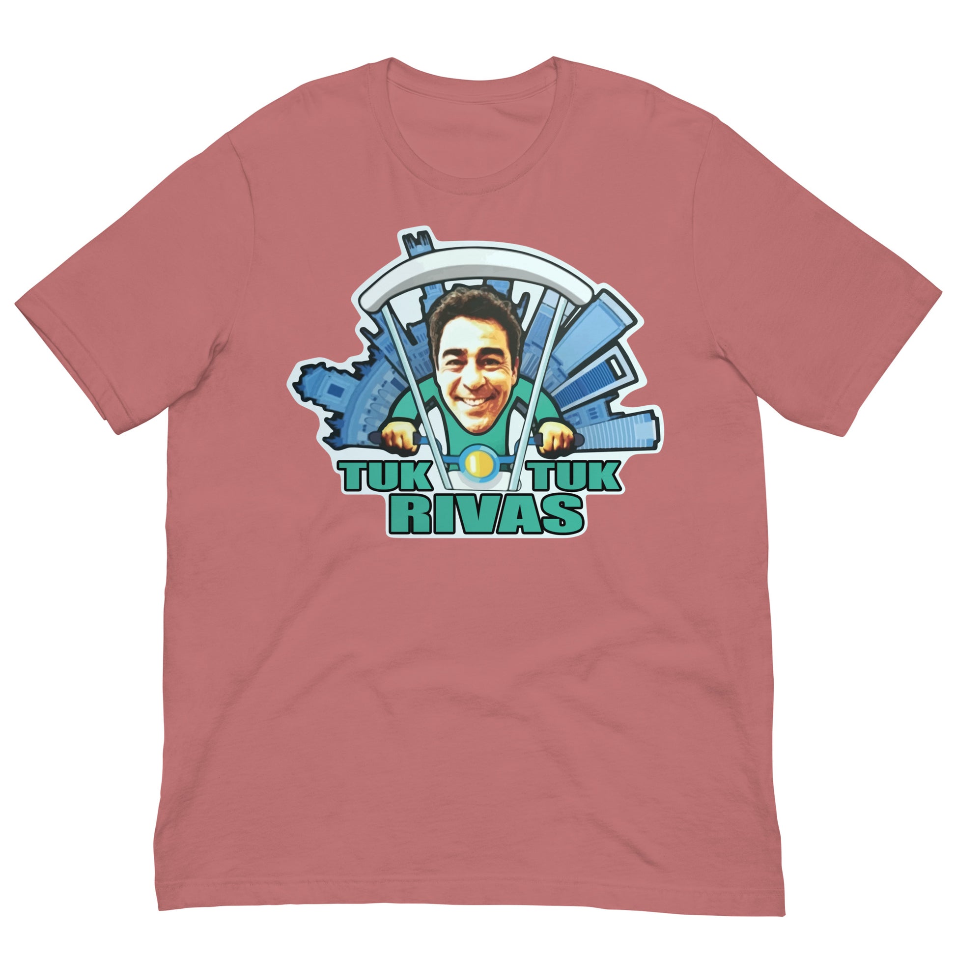 camiseta tuk tuk rivas amador la que se avecina en color malva