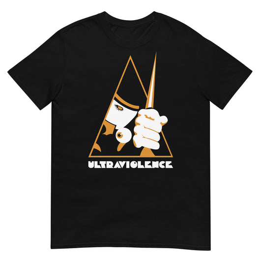 camiseta ultraviolence la naranja mecanica negra