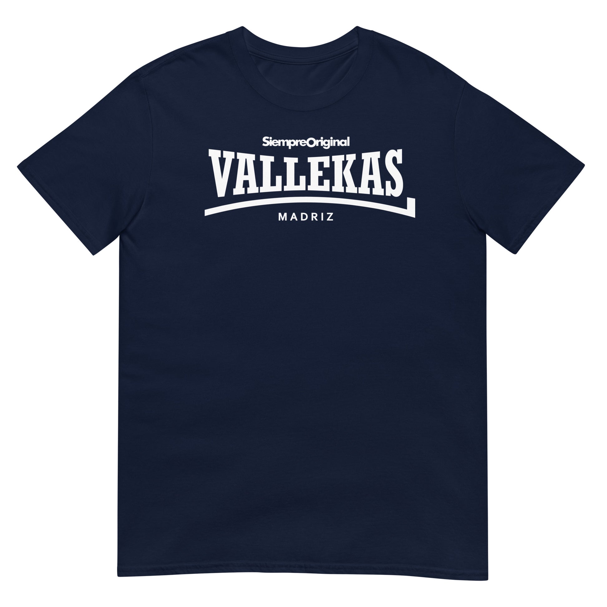 camiseta vallekas madrid azul marino