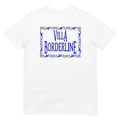camiseta villa borderline amador la que se avecina en color blanco