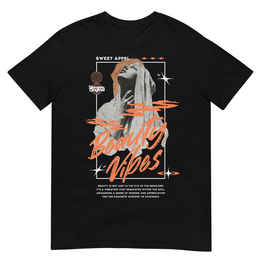 camiseta virgen maria arte clasico negra