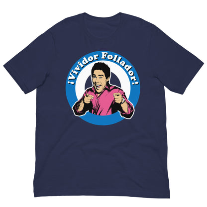 camiseta vividor follador amador la que se avecina azul marino