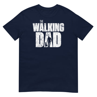 camiseta the walking dad padre e hija azul marino