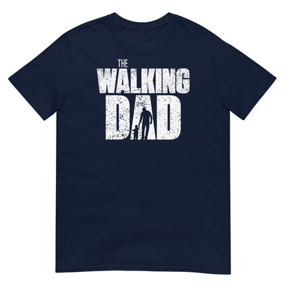 camiseta the walking dad padre e hijo azul marino