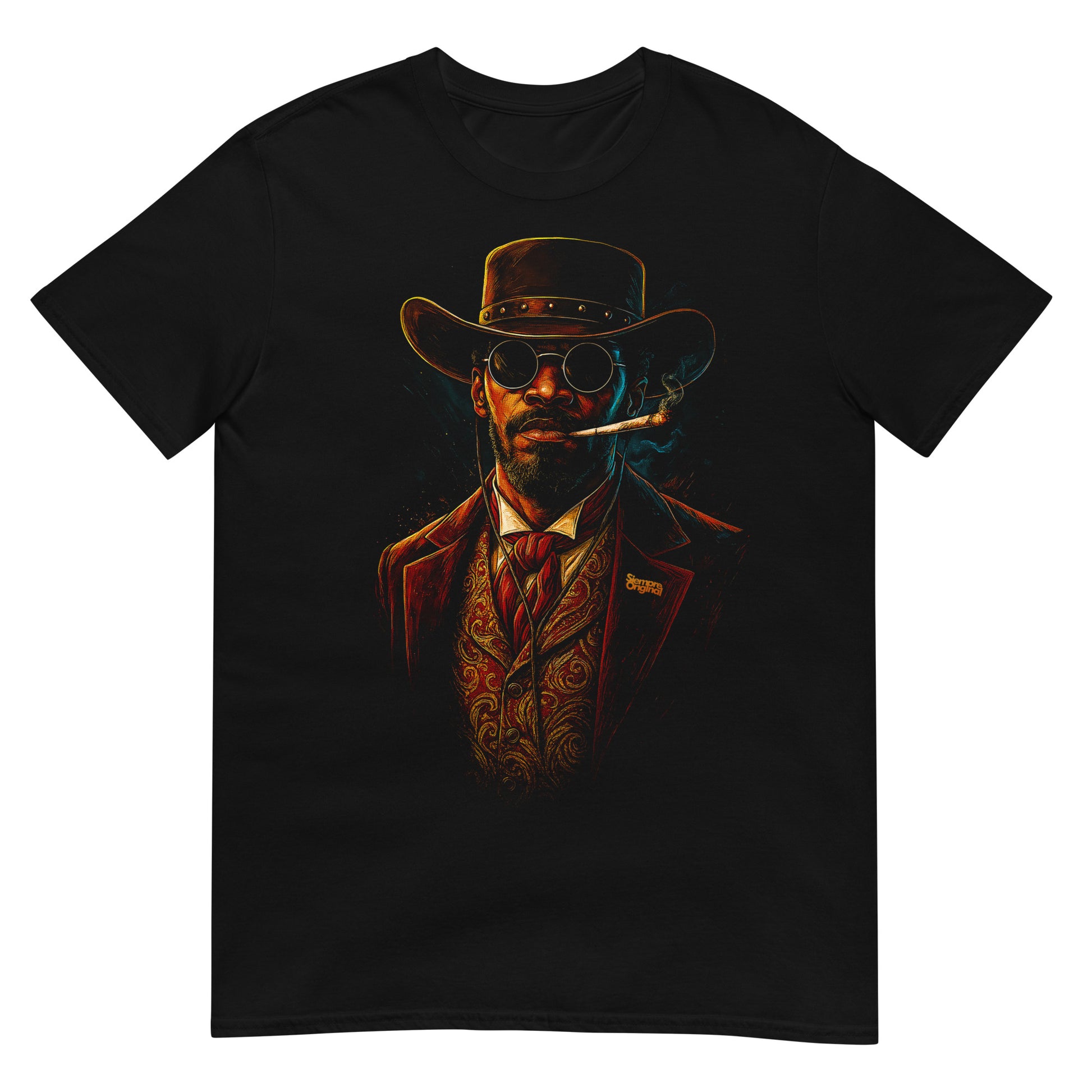 camiseta django desencadenado negra