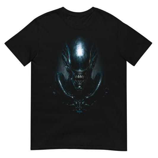 camiseta xenomorfo alien negra
