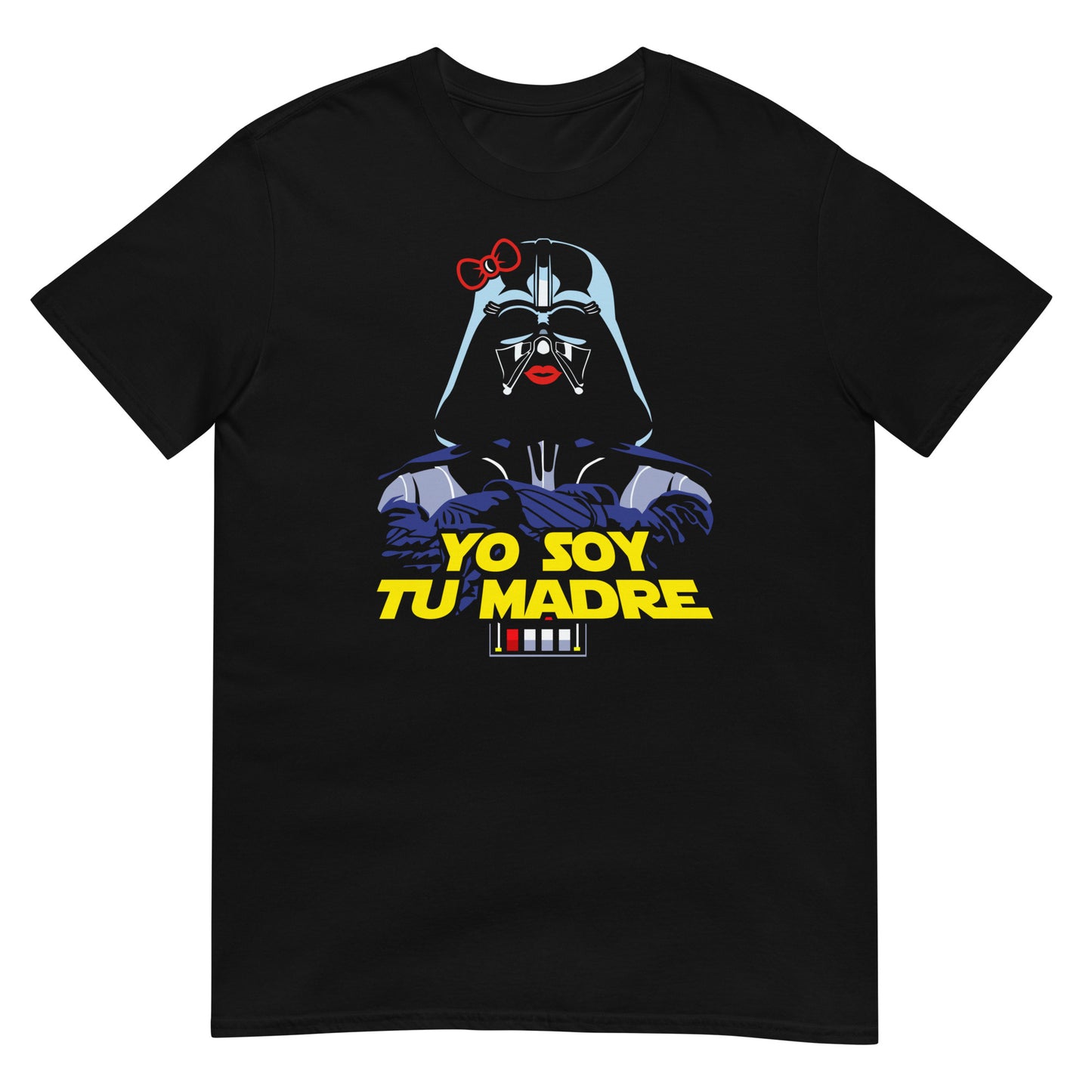 camiseta yo soy tu madre en color negro