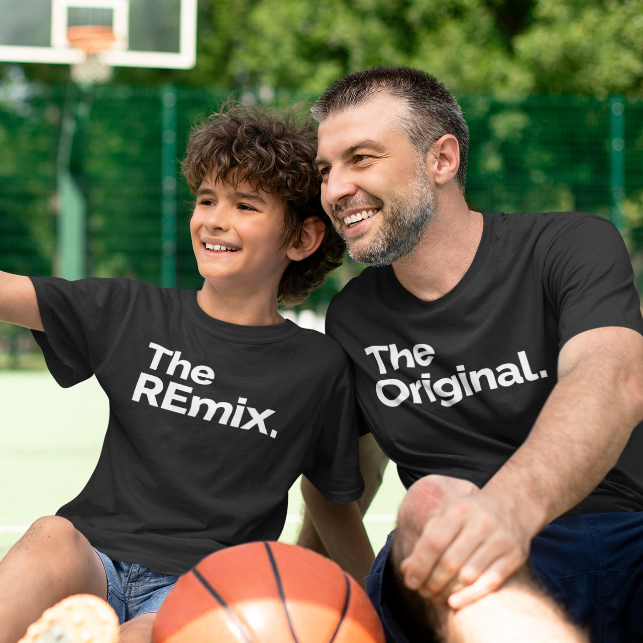 Camisetas Padre e Hijo. The Original y The Remix.
