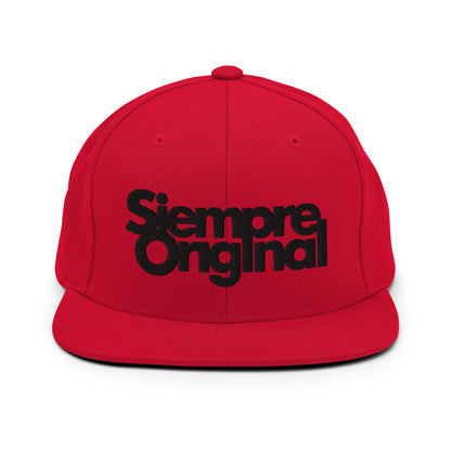gorra snapback siempre original roja
