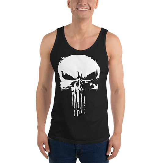 Camiseta de tirantes Skull de The Punisher. Color Negro.