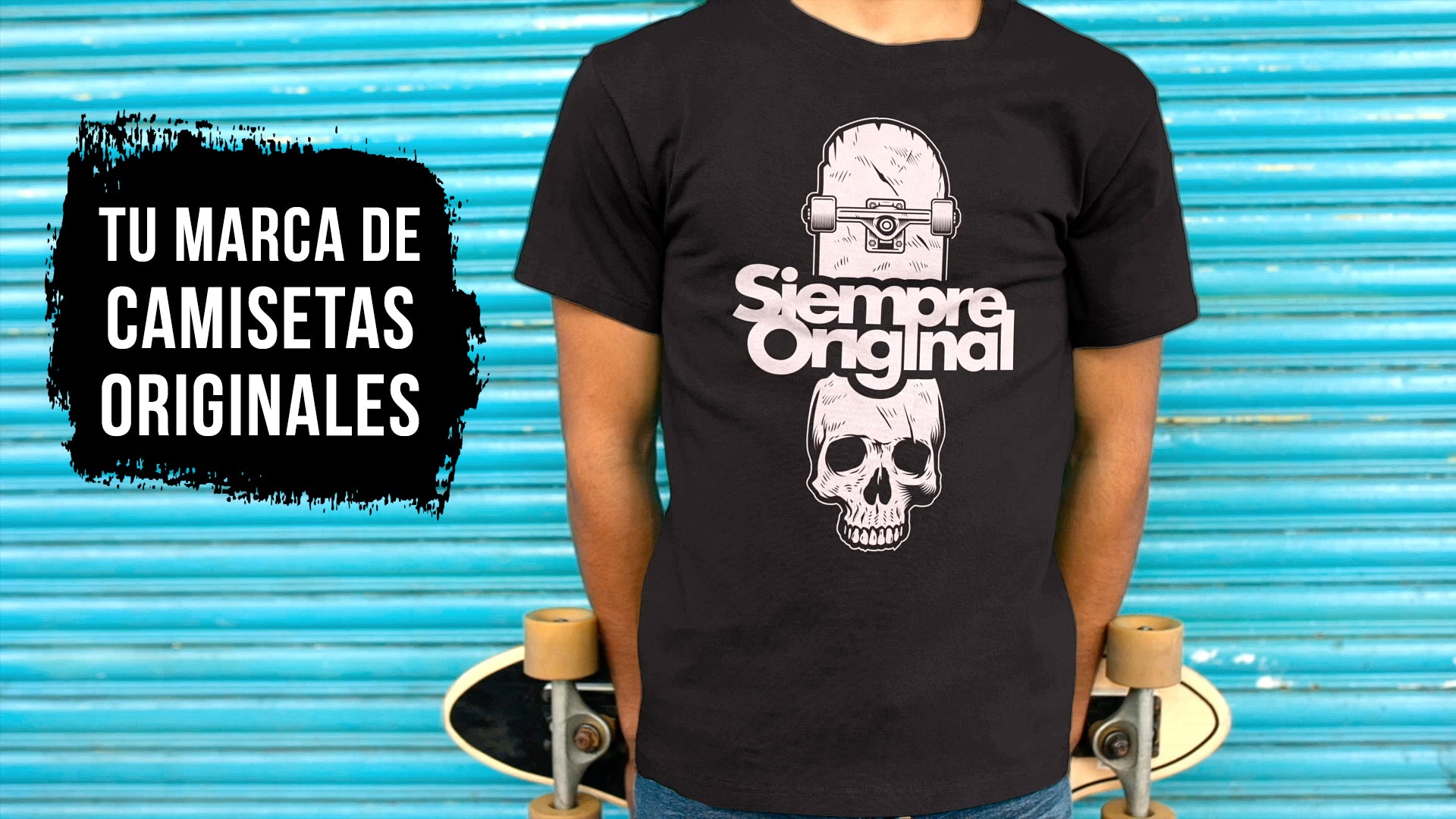 Cargar video: siempre original tu marca de camisetas originales
