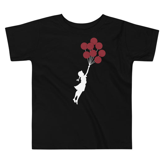 Camiseta de Niño Flying Balloon Girl