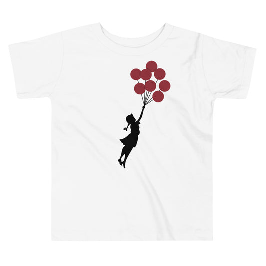 Camiseta de Niño Flying Balloon Girl