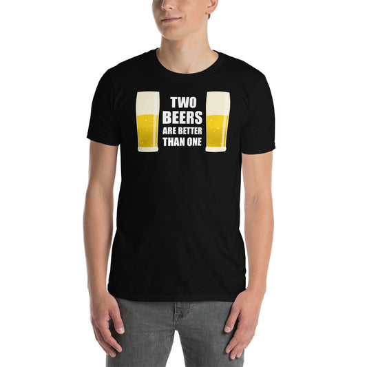 Camiseta Two Beers are Better than One