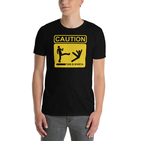 Camiseta Caution This is Sparta