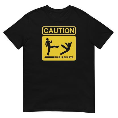 Camiseta Caution This is Sparta