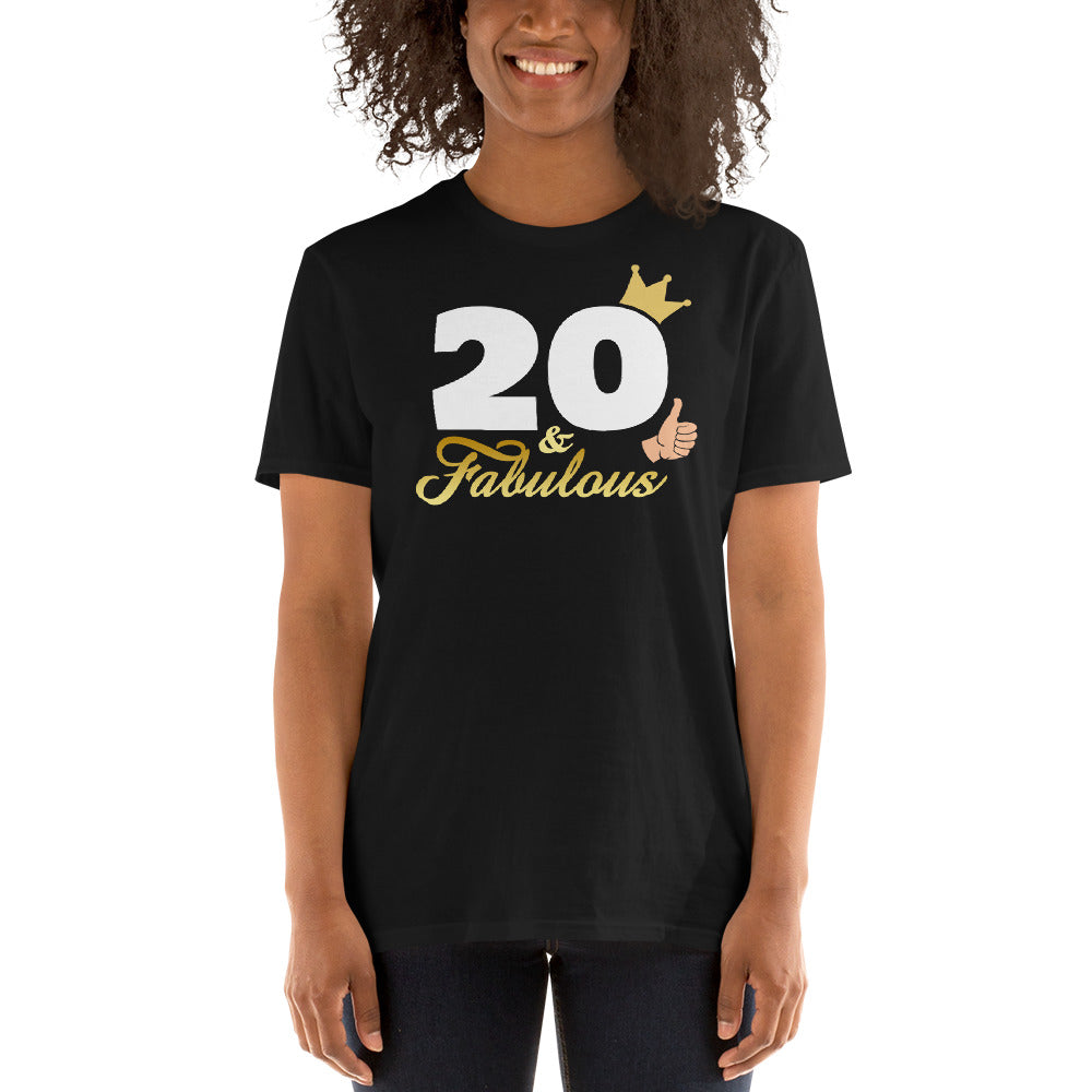 Camiseta 20 y Fabulos@