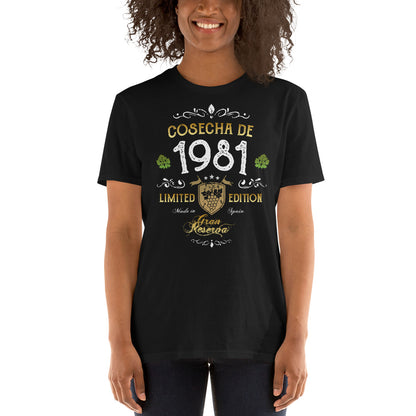 Camiseta Cosecha de 1981 - Cumpleaños