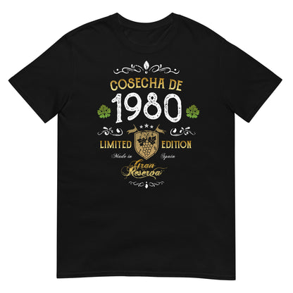 Camiseta Cosecha de 1980 - Cumpleaños