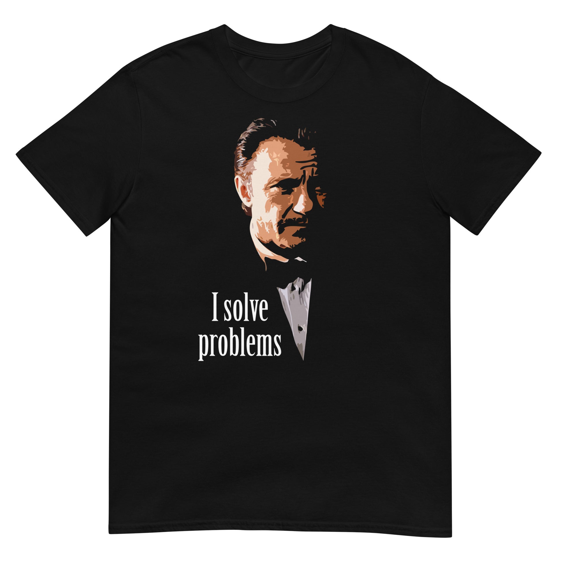 camiseta de mr wolf de pulp fiction en color negro