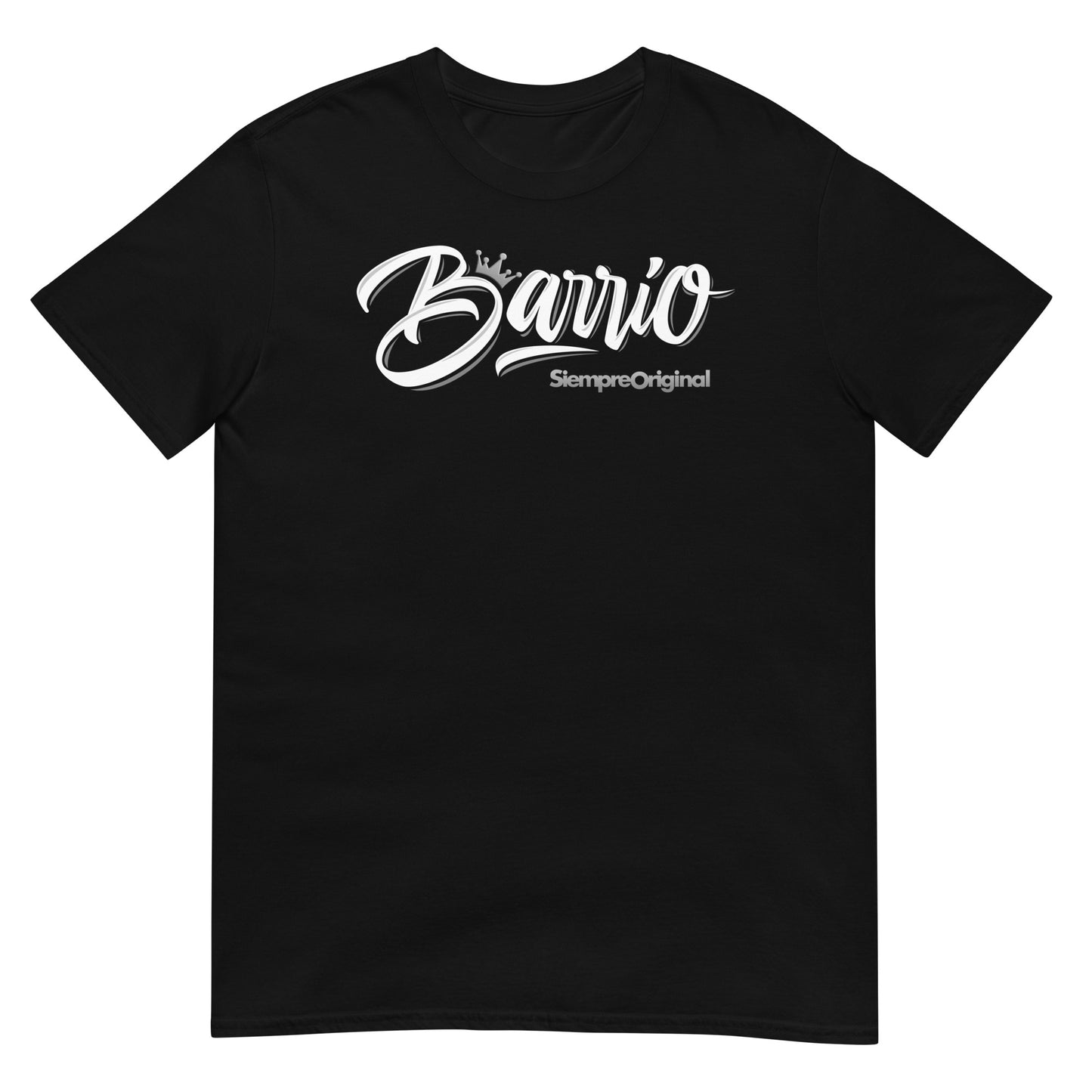 Camiseta Barrio. Color Negro.
