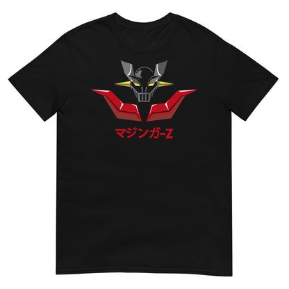 Camiseta de Mazinger Z. Color Negro.