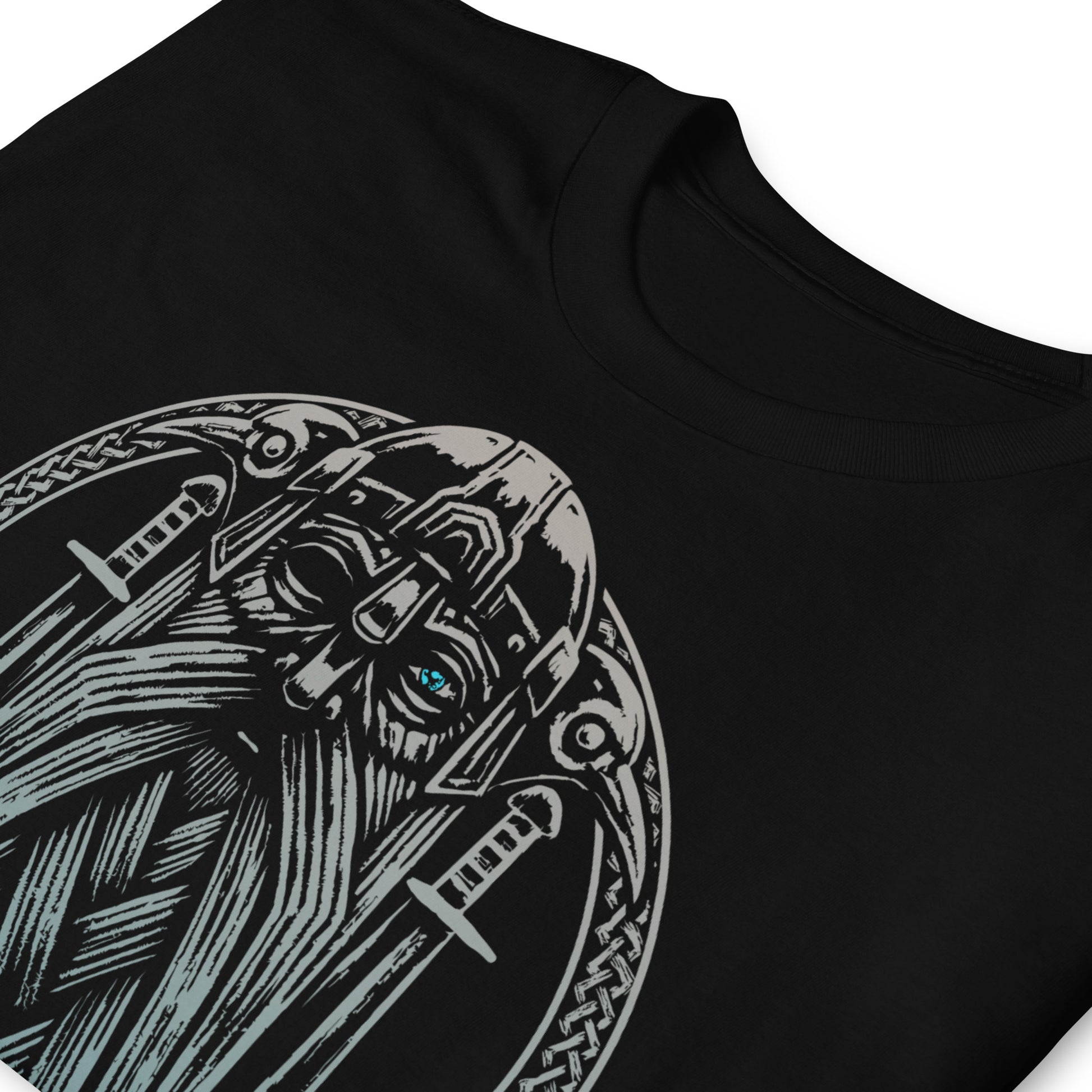 Camiseta de Odin - Vikings. Color Negro.