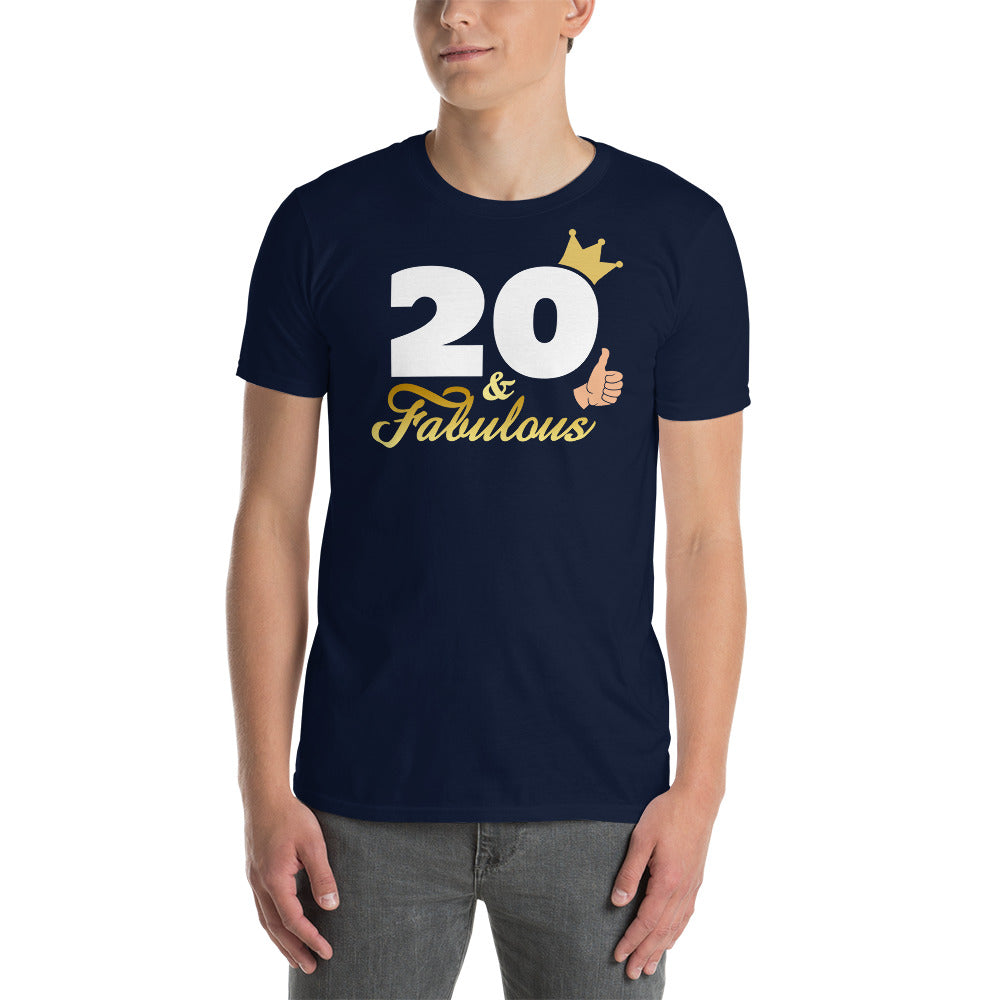Camiseta 20 y Fabulos@