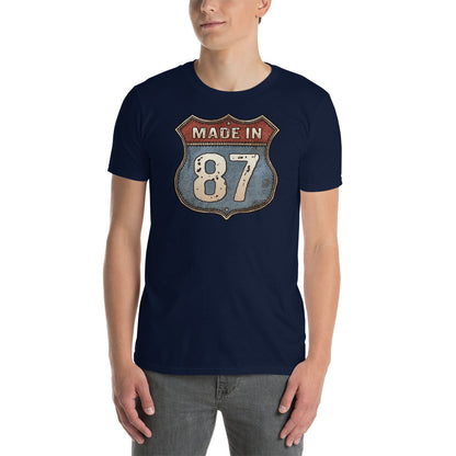 Camiseta Made In 87 - Cumpleaños