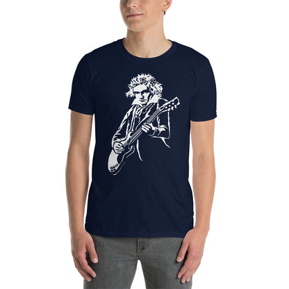 Camiseta Beethoven con Guitarra Eléctrica