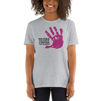 Camiseta No más Violencia contra las Mujeres
