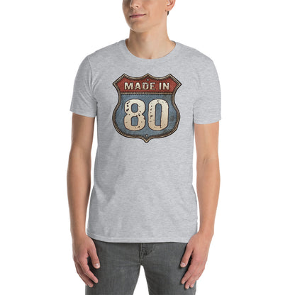 Camiseta Made In 80 - Cumpleaños