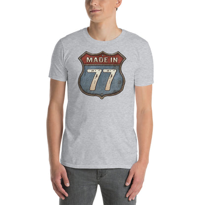 Camiseta Made In 77 - Cumpleaños
