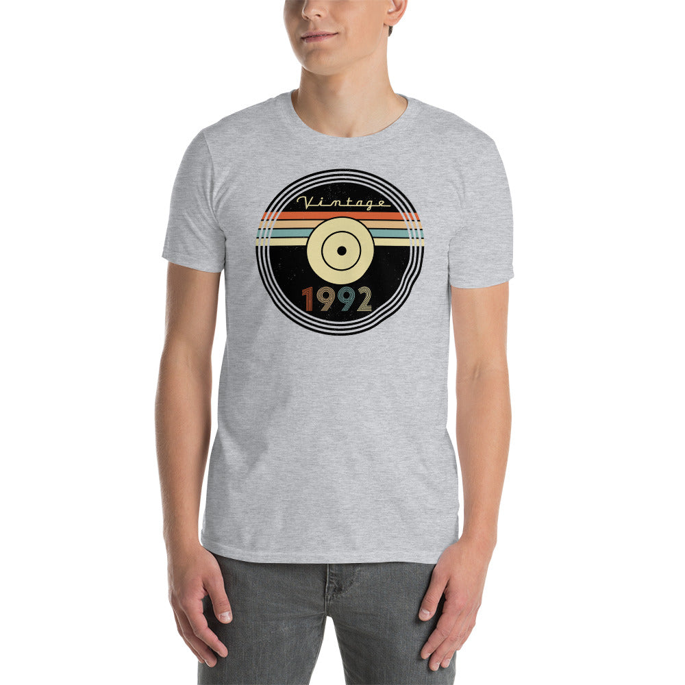 Camiseta 1992 - Vintage - Disco - Cumpleaños