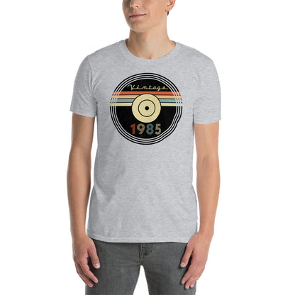 Camiseta 1985 - Vintage - Disco - Cumpleaños