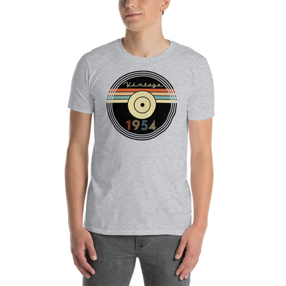 Camiseta 1954 - Vintage - Disco - Cumpleaños