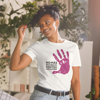 Camiseta No más Violencia contra las Mujeres
